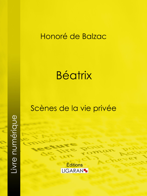 Title details for Béatrix by Honoré de Balzac - Available